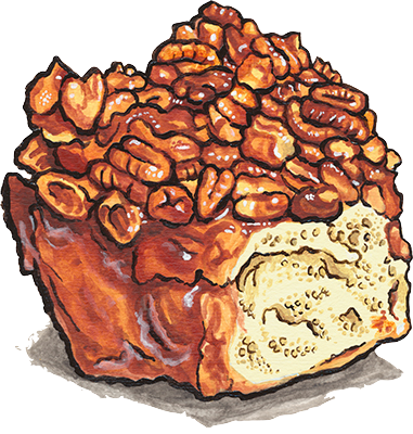 Obama Bun illustration